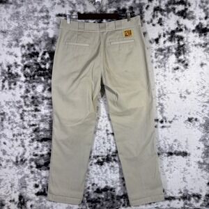 FB County Pants Mens 36x32 Beige Heavyweight Twill Skater Grunge Utility